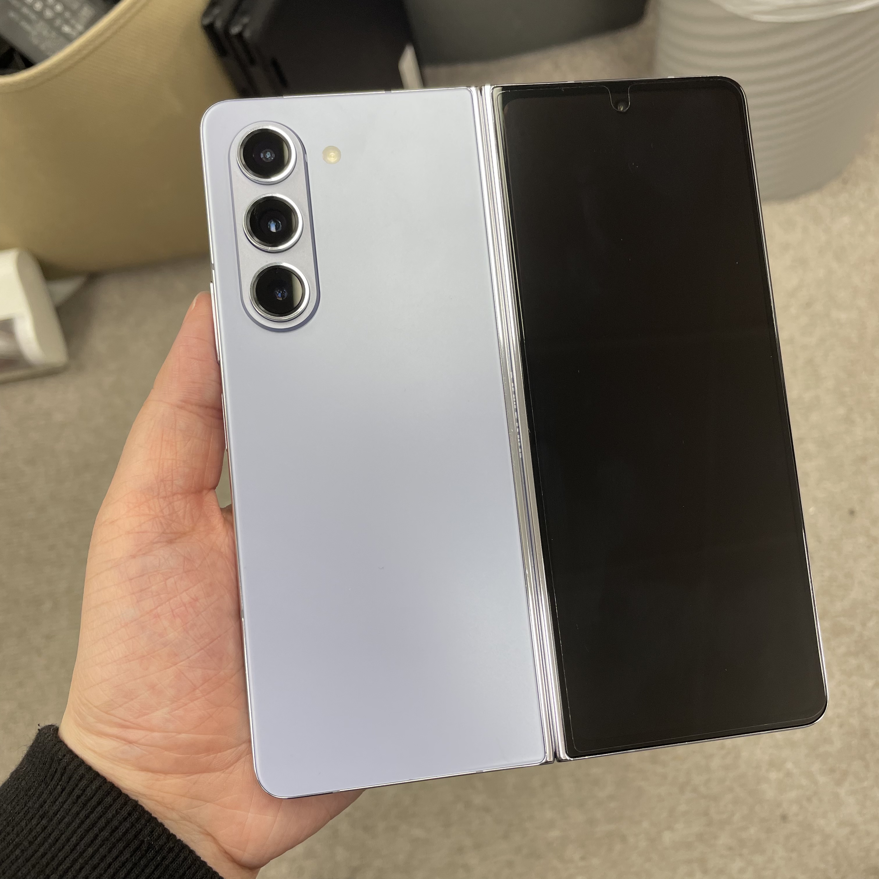 *5756 Galaxy Z Fold 5 完美機 12+512GB 藍色 blue