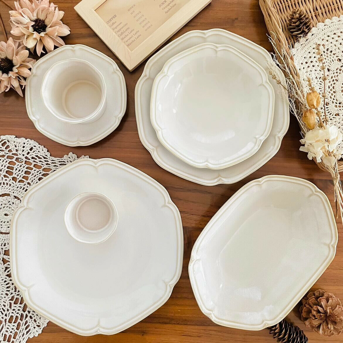 美濃燒 Kalmia White 餐具