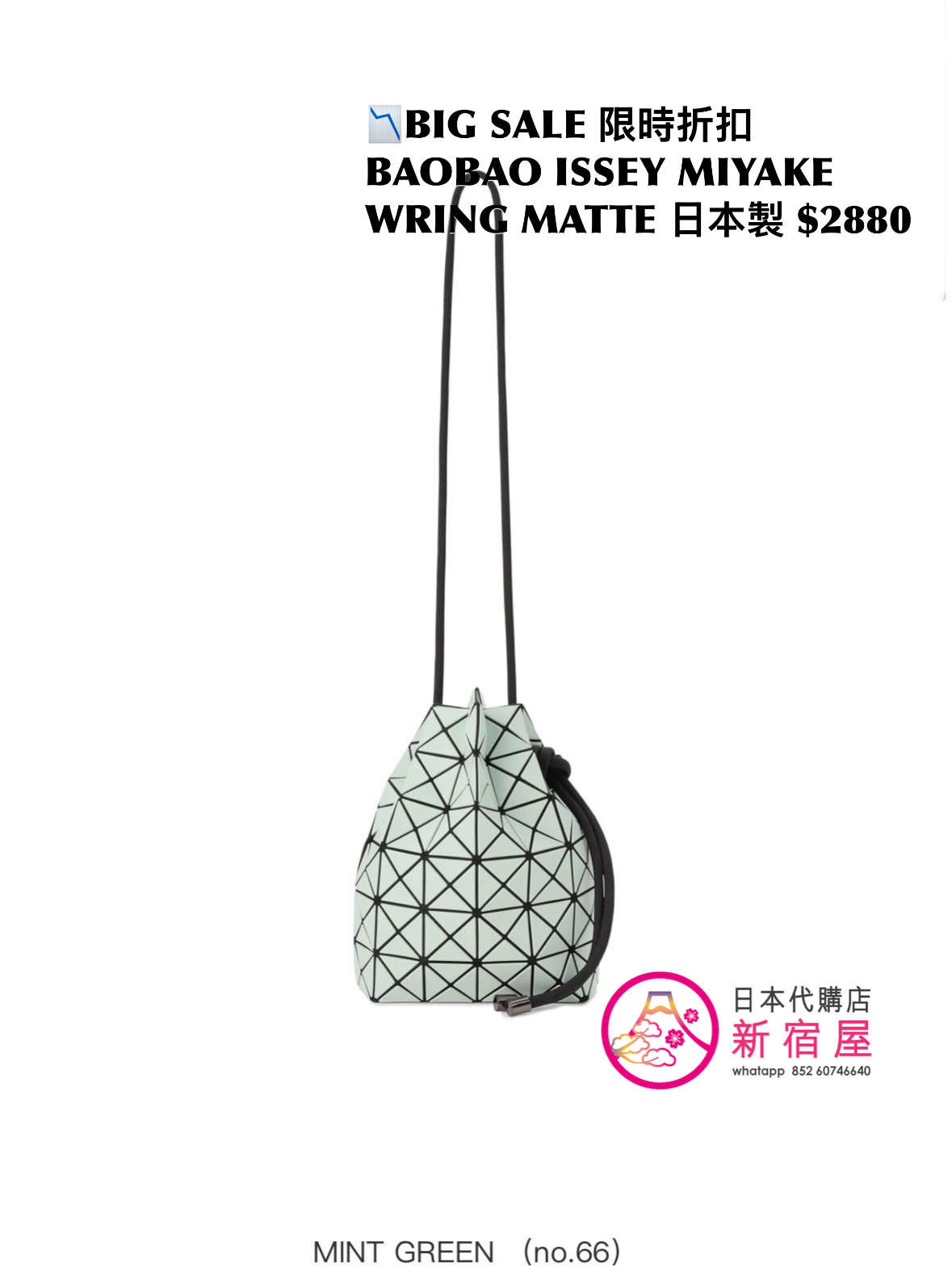 BAOBAO ISSEY MIYAKE WRING MATTE