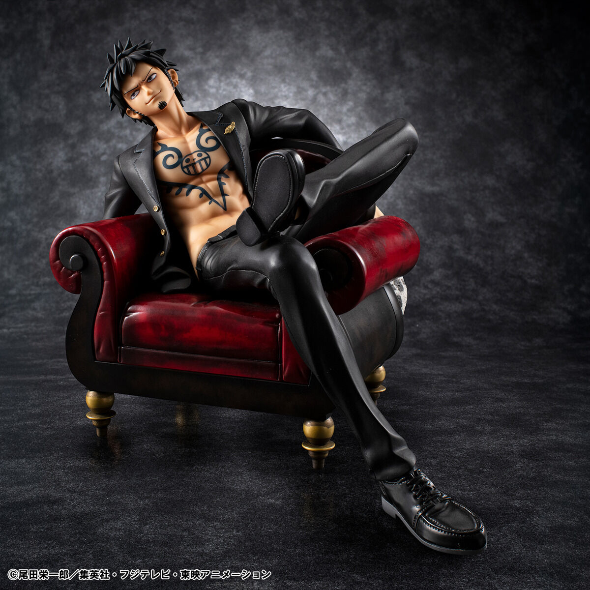 (預訂訂金 $400) (總價 $1054) (魂限) MegaHouse Portrait.Of.Pirates One Piece “S.O.C” Trafalgar Law Ver.R POP 海賊王 托拉法爾加·羅 Ver.R (行版) 