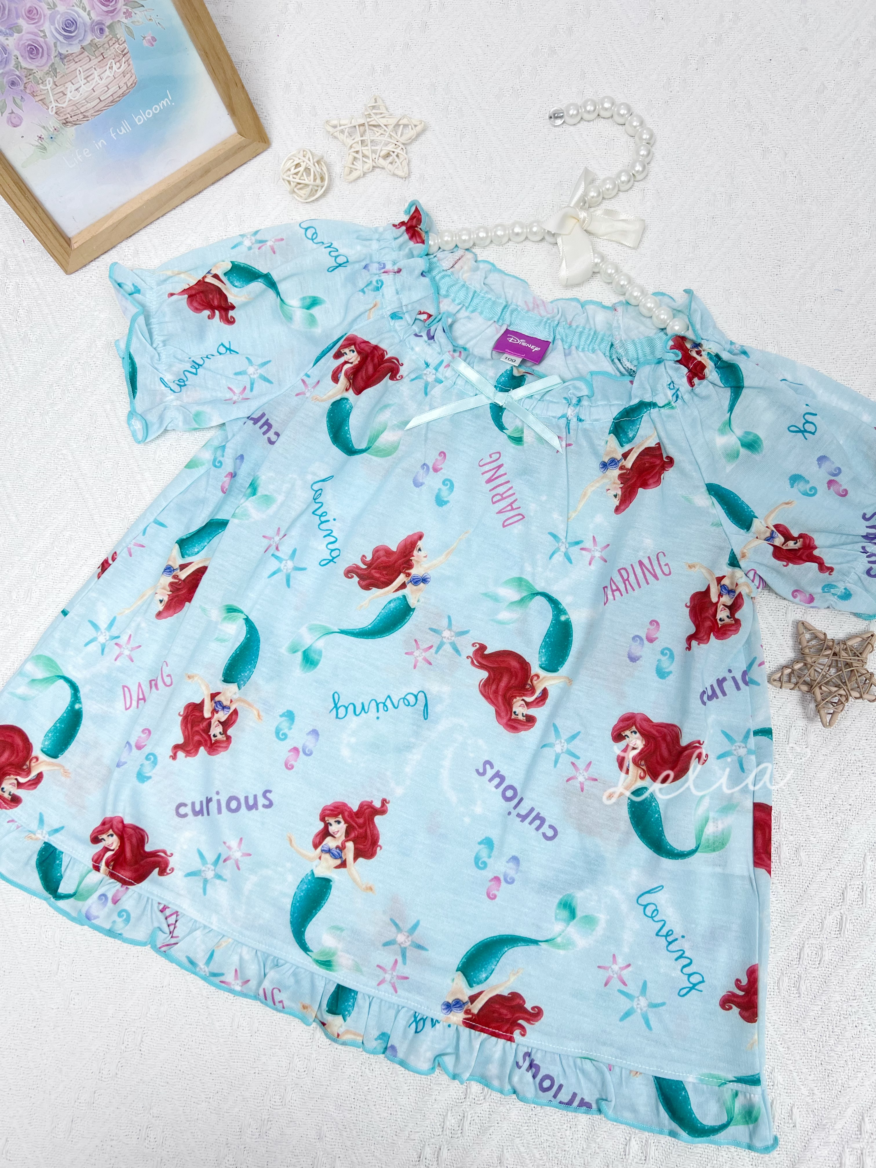 ▫️部分現貨▫️美人魚長髮公主家居衫