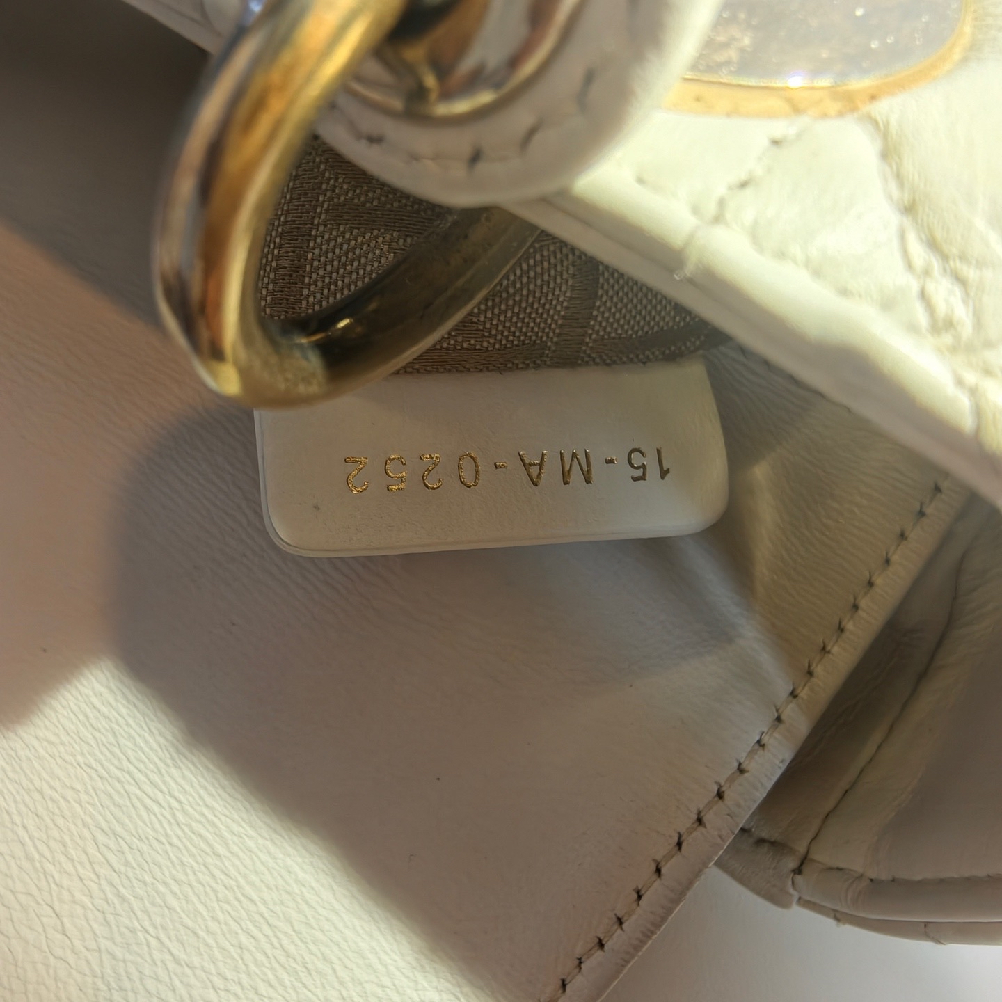 【預訂貨品】Dior Lady Dior 白色四格戴妃包