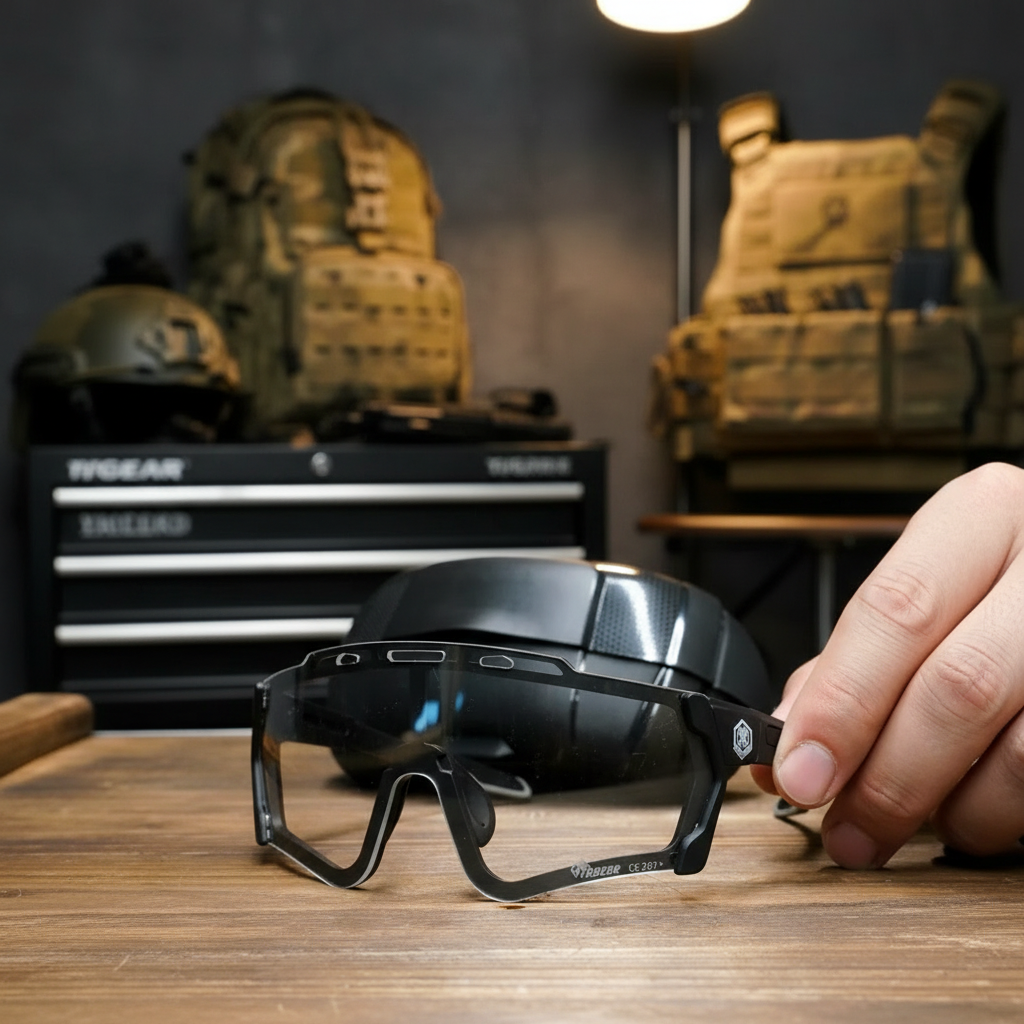 TRGEAR TG02 視盾引力, 磁力款防護眼鏡套裝, 含透明鏡片