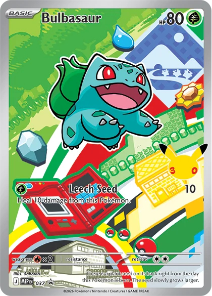 PTCG 美版 寶可夢卡牌遊戲 - MEP -037~039