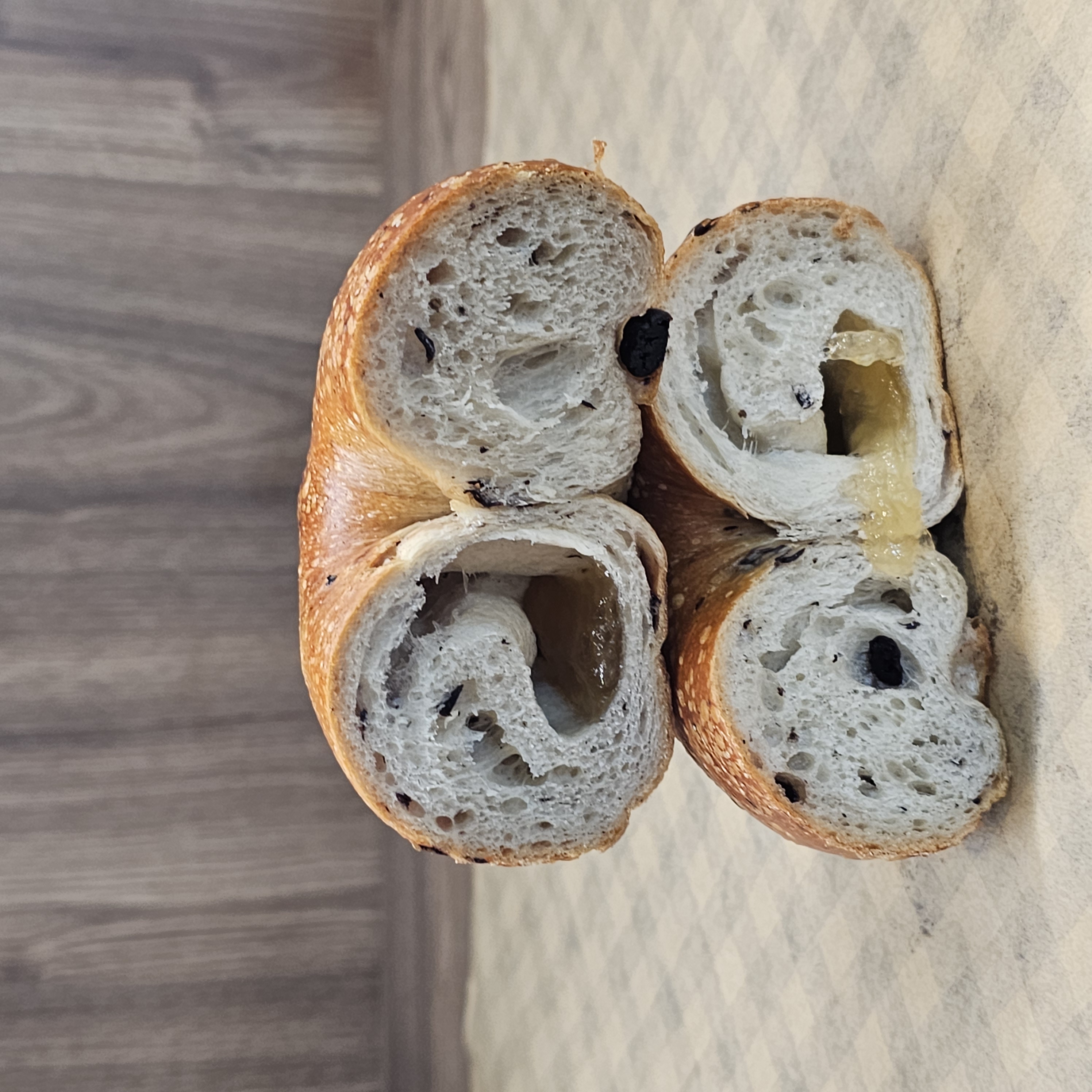 阿嫲｜蜂蜜藍莓麻糬BAGEL｜雙重果蜜香 酸甜開胃