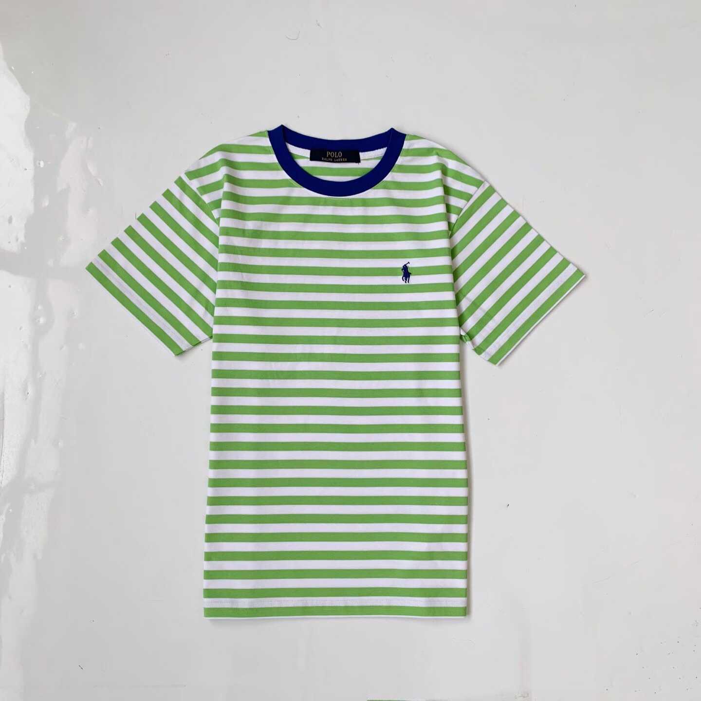 預訂 Polo條紋短袖Tee [貨號26A478]