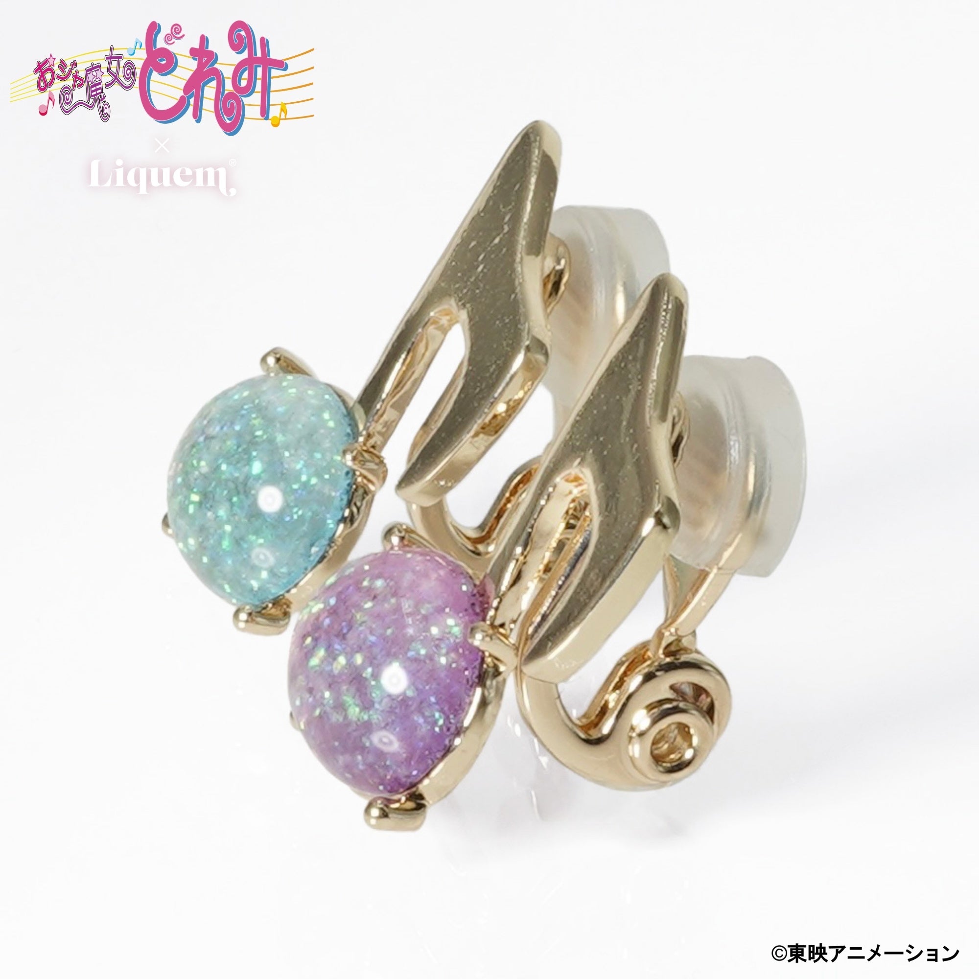 小魔女DoReMi 日本限定 Liquem 愛子&音符 耳飾(耳針/耳夾) #P-DOG0976 [Liquem] (PRE-ORDER) [2026/09]