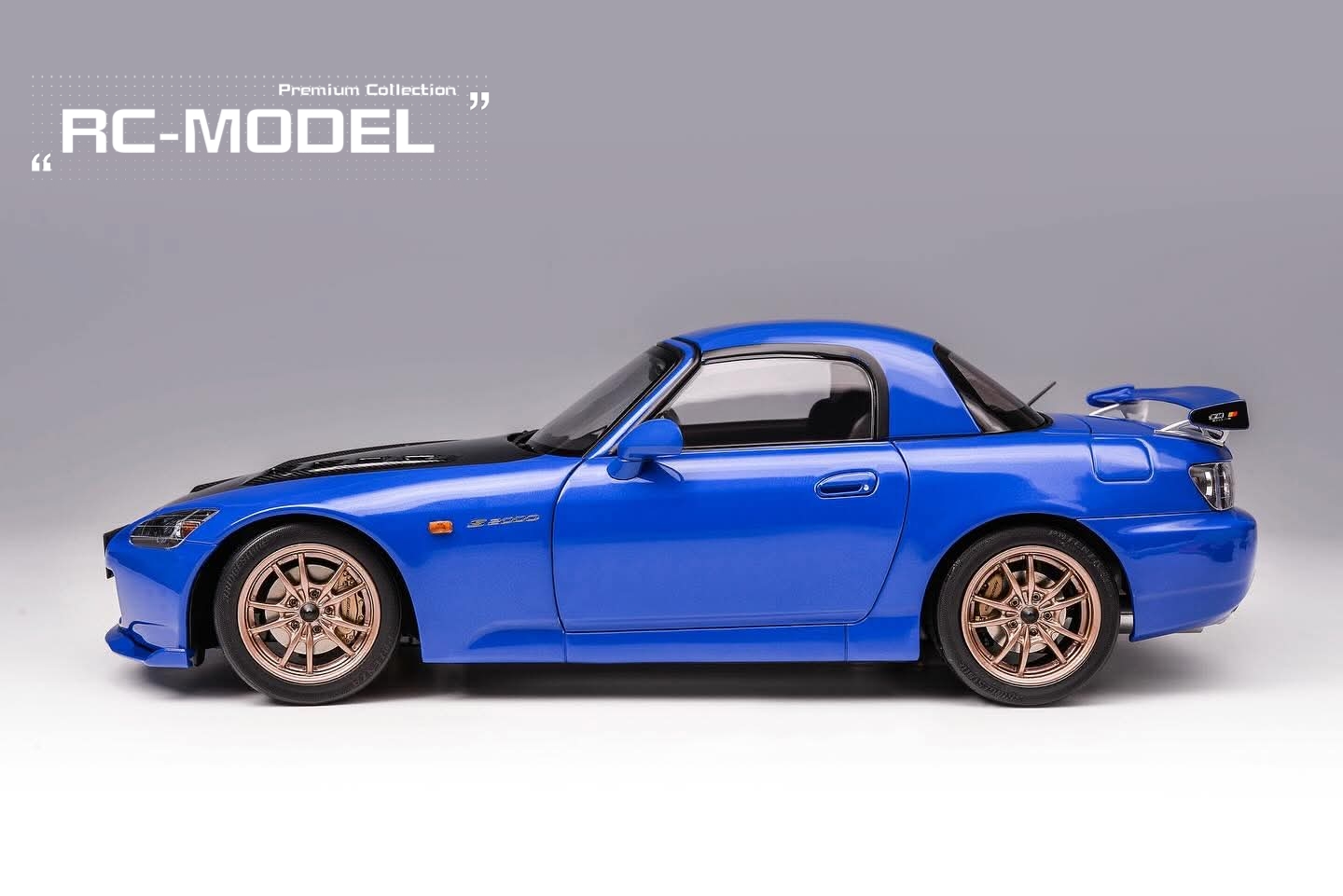  *PRE-ORDER MOTORHELIX 1/18 Honda S2000 (AP2) MUGEN *Apex Blue