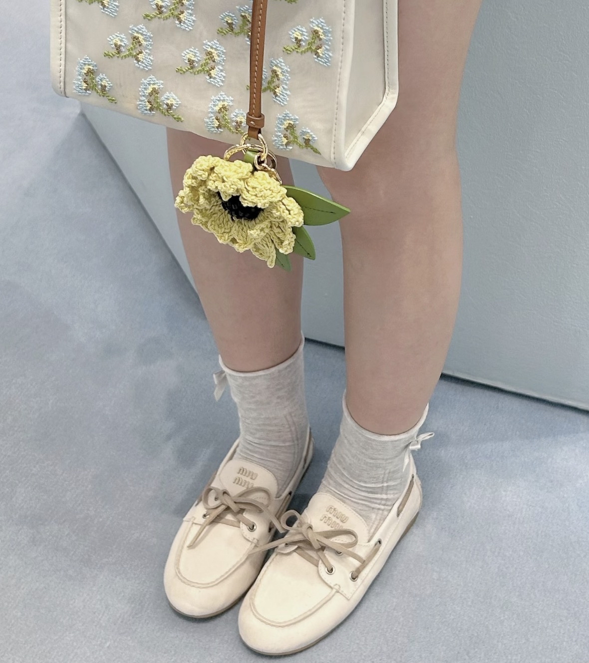 新款🆕 訂貨📮 MIUMIU 帆布帆船鞋 Size 36/36.5/37/37.5/38/38.5/39/40