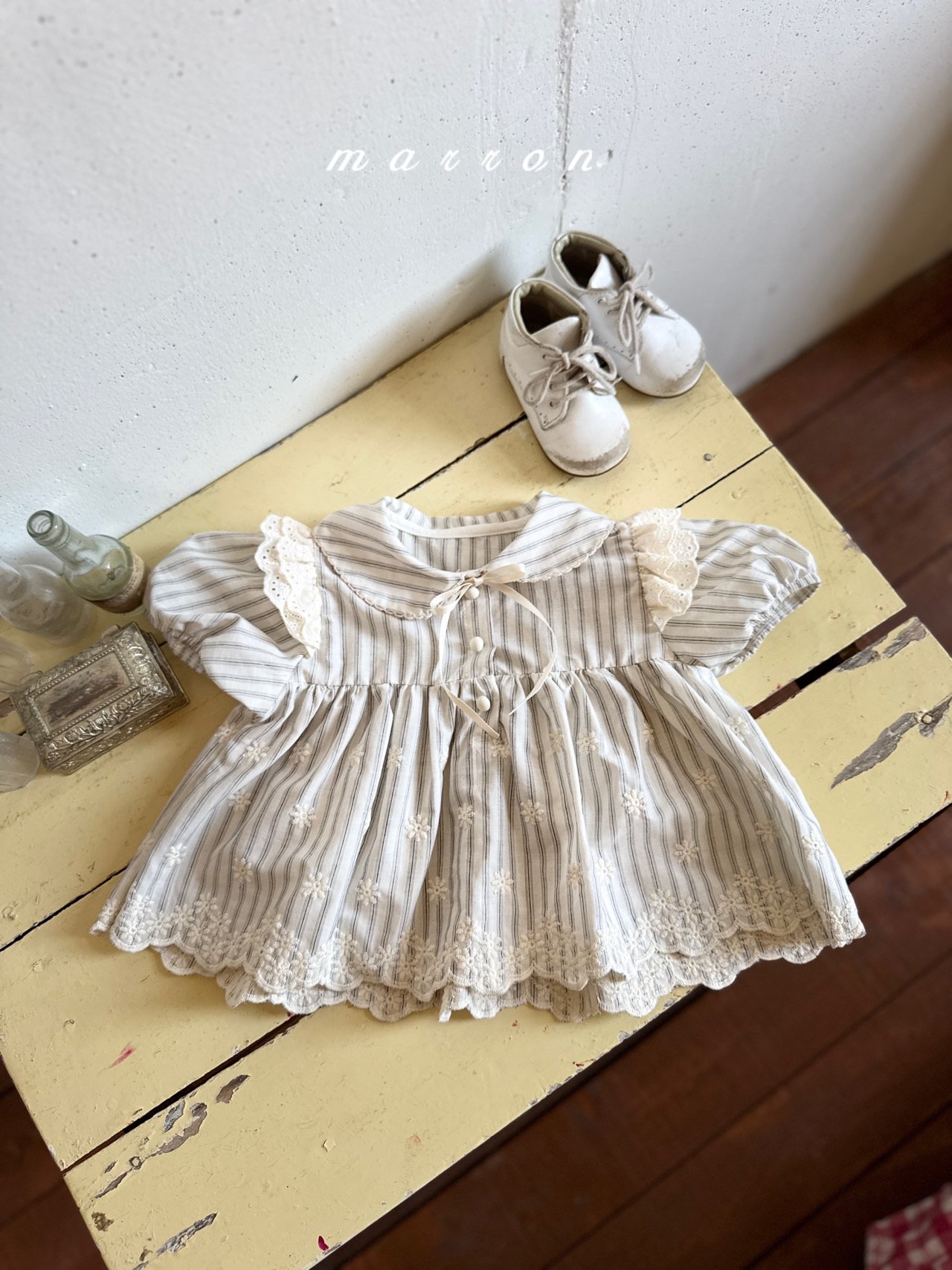 🇰🇷Marron blouse