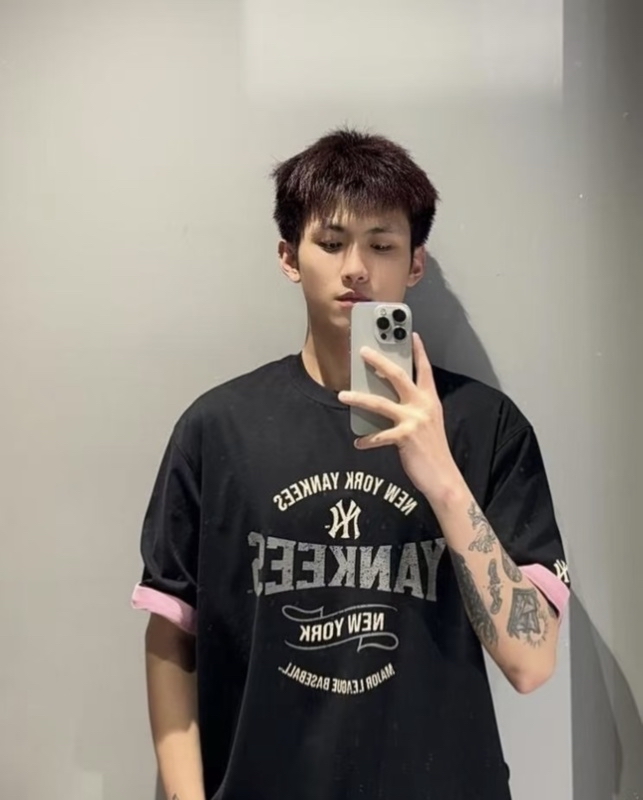 0715 （原版訂製 品質1:1打版 ）MLB 情侣短袖