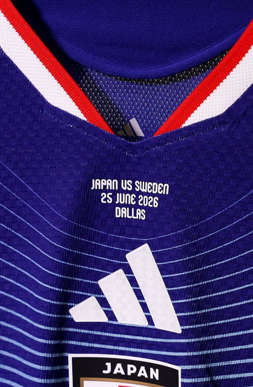 2026世界盃 DIY 對賽日期 分組賽 日本vs瑞典 日本主場衫用