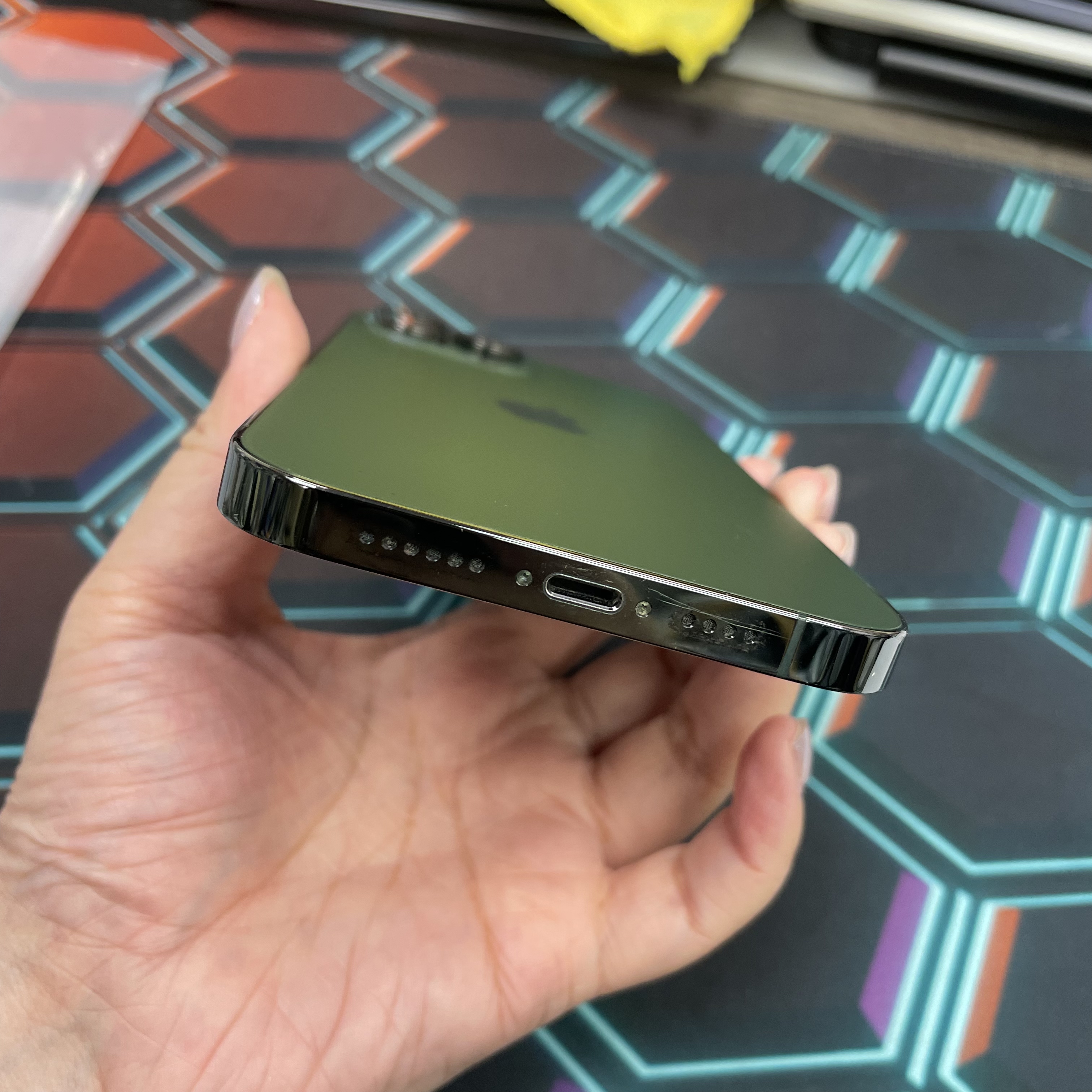 *7000 13 Pro max 超靚機 256GB 電76 綠色 green