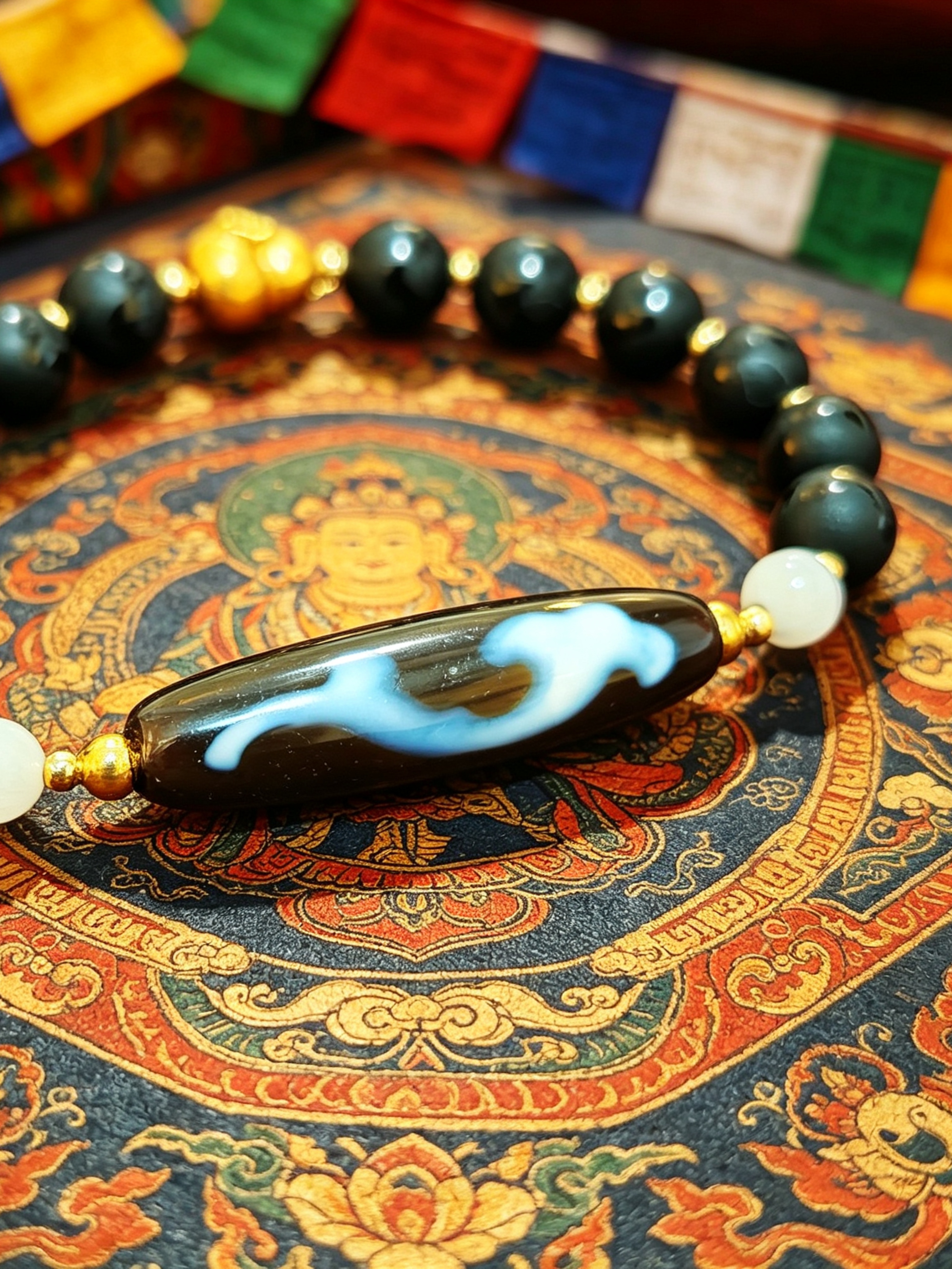 「藍沁如意天珠」26048