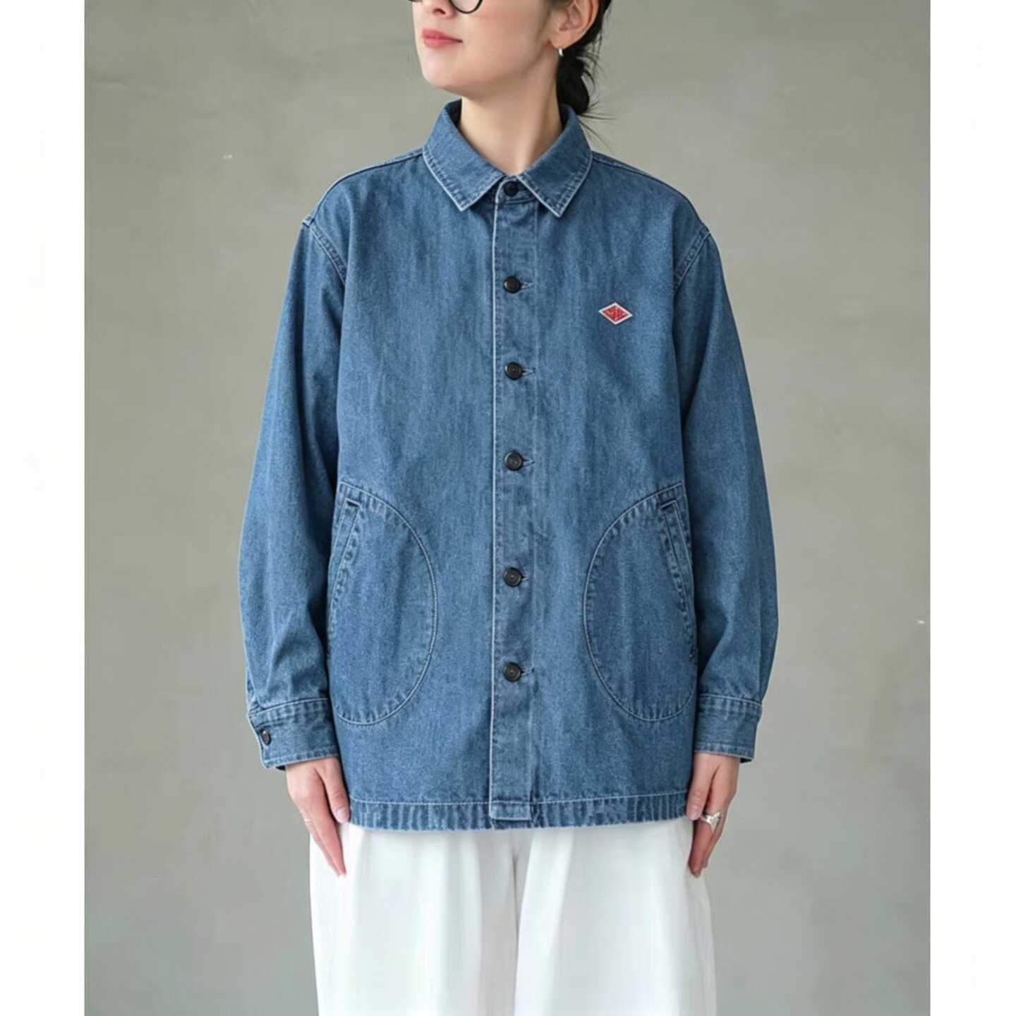 0829 Danton牛仔側襯衣外套[貨號26A1552] 9月尾