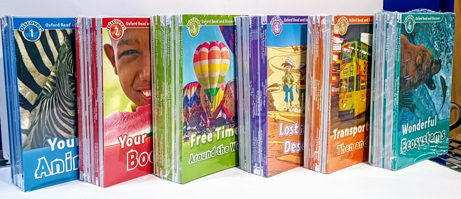 Oxford Read and Discover  Level 1 - Level 6 | 8+ |Non-fiction graded reader series with cross-curricular content for primary | 牛津​閱讀與​探索​發現 | C01