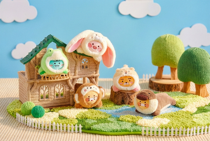 Friendzoo 趴趴 公仔_Ryan Apeach 春植 Jordy