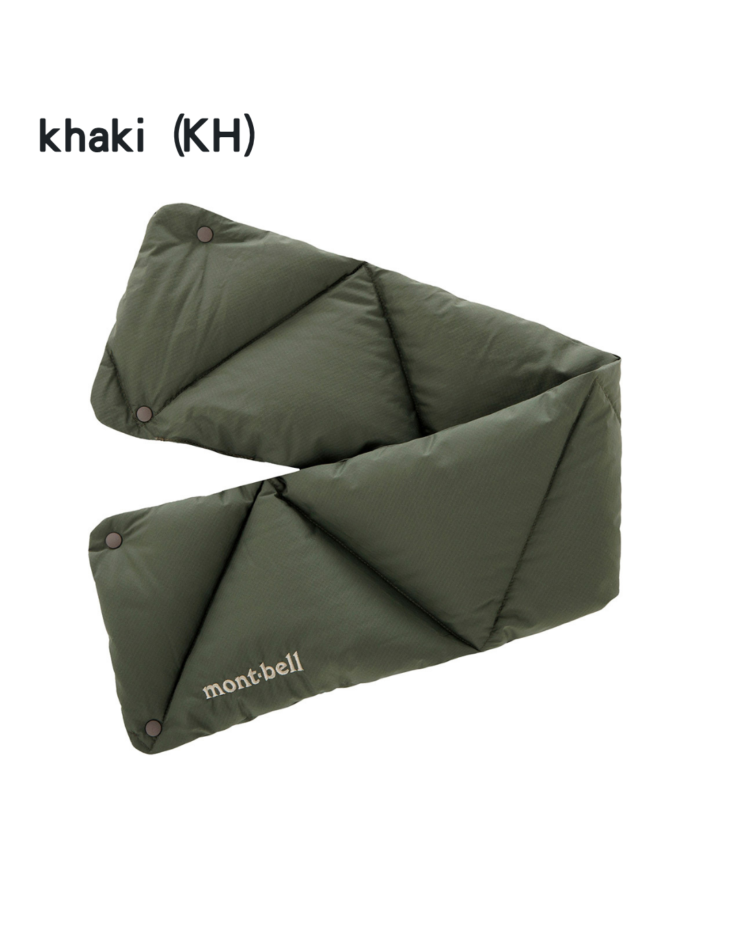 日本代購【 日本直送 Montbell 650FP 極輕量羽絨頸套 男女合用 650 Fill Power Down Neck Warmer unisex 】