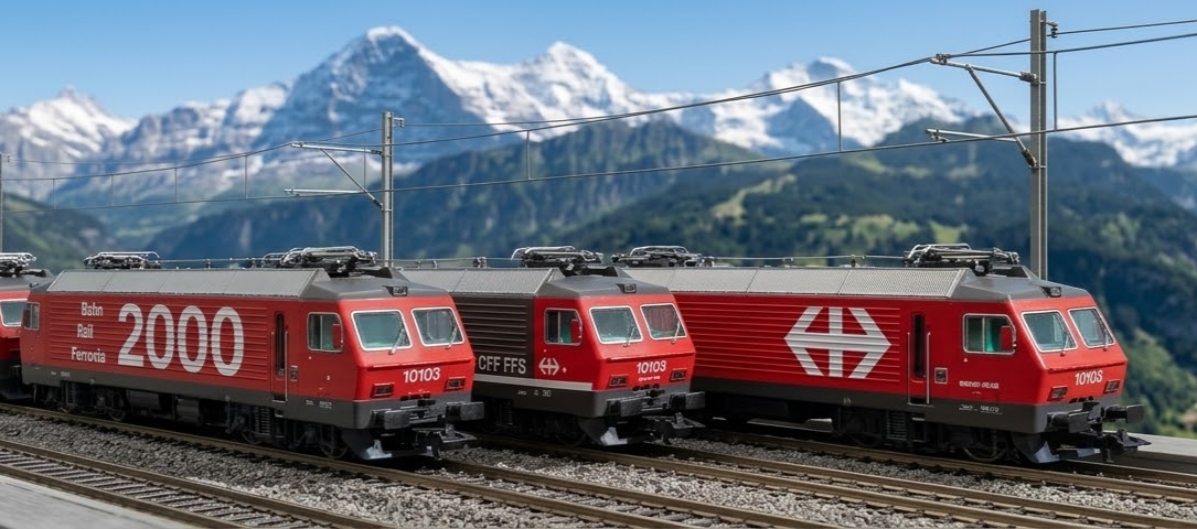 SBB Re4/4 IV Lemke Hobbytrain N DCC Sound 