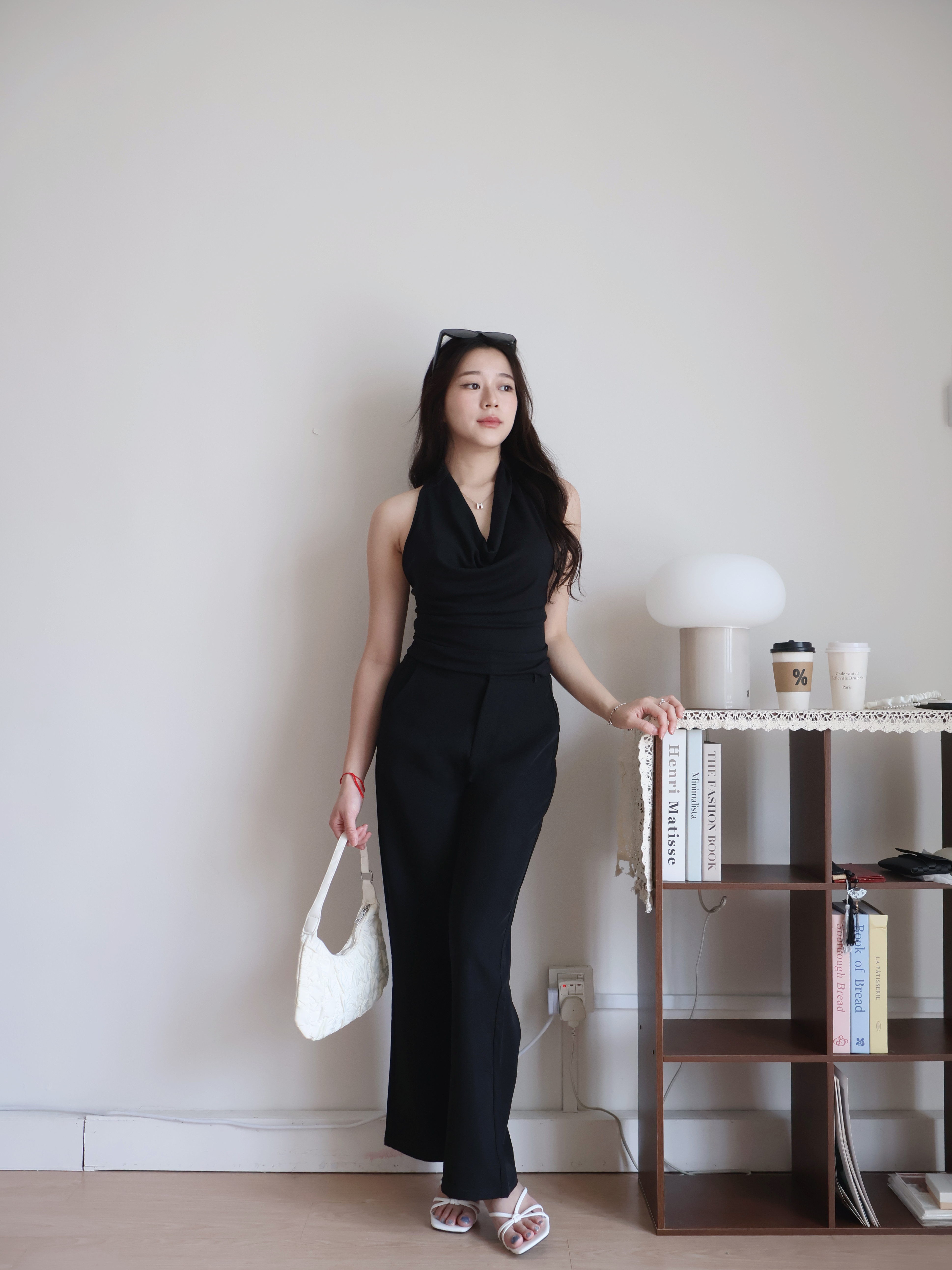 Joice Suit Pants | Black