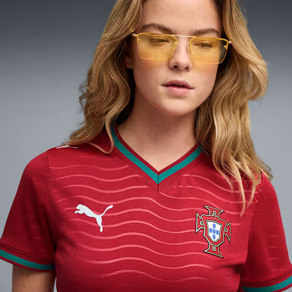 海洋力量 × 戰鬥精神 Puma Portugal 葡萄牙 2026-27 女裝主場球迷版球衣 (可加印字章) 783280