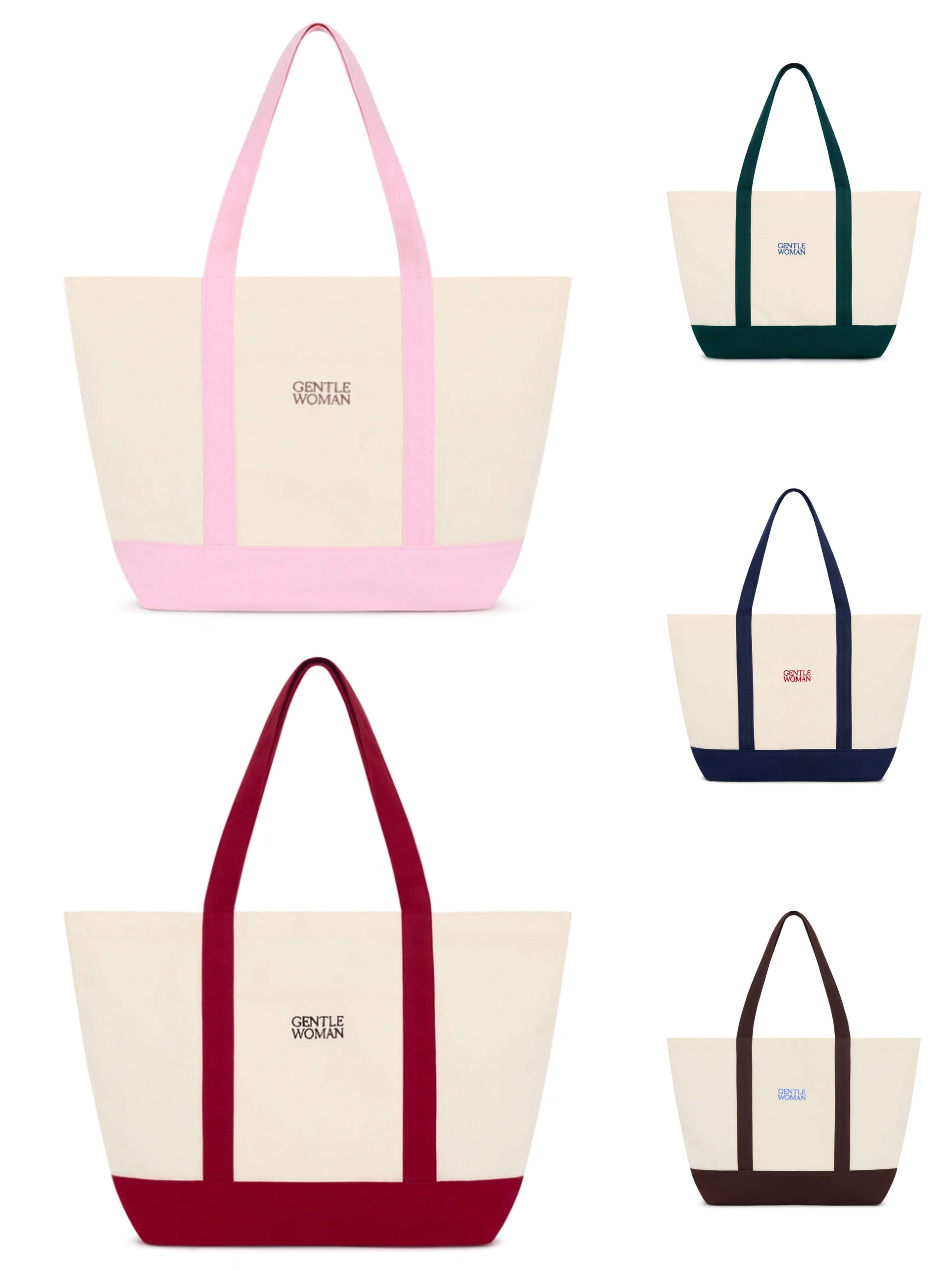 🇹🇭GENTLEWOMAN - 拼色日常TOTE BAG代購