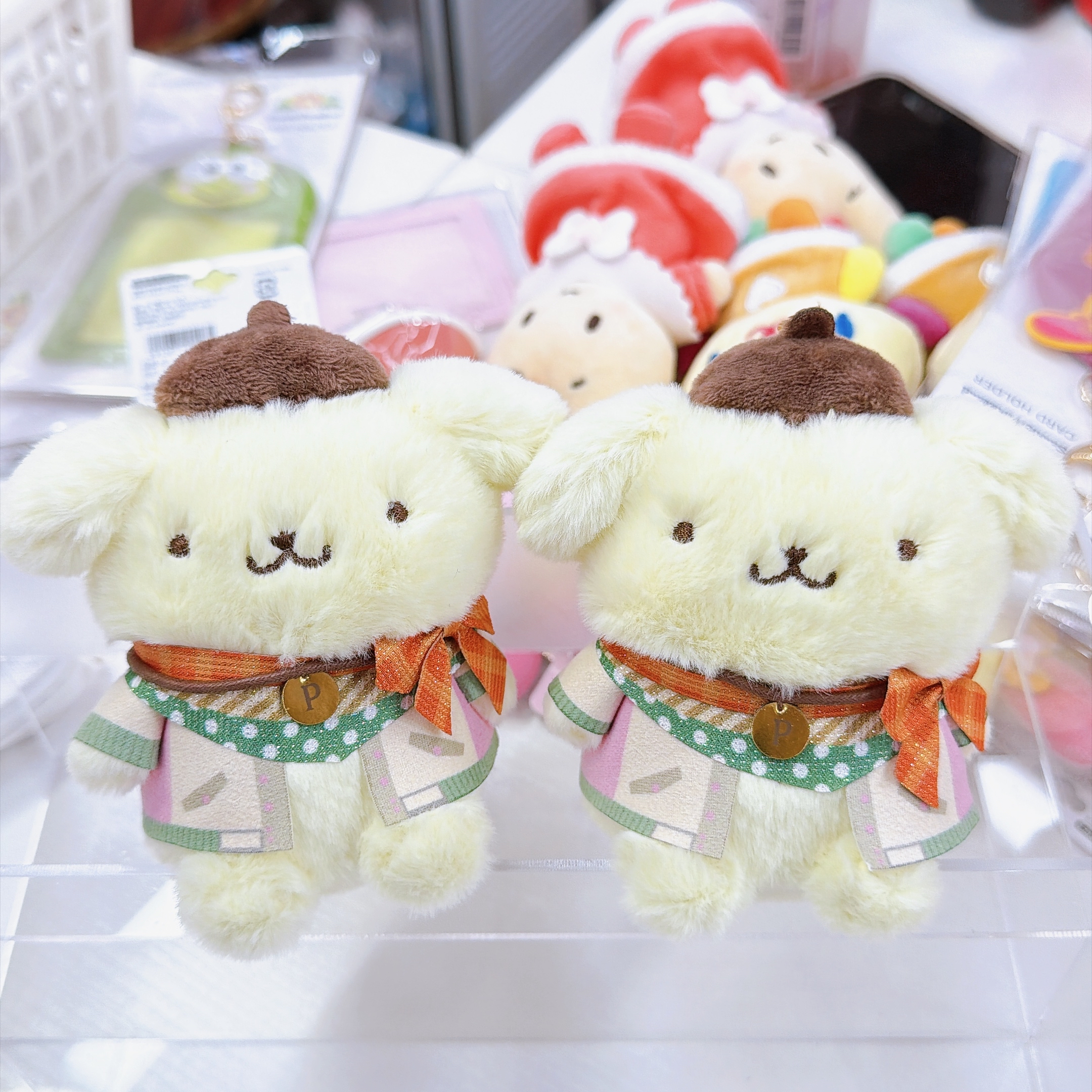 日本直送日本版puroland 限定版布甸狗公仔掛飾