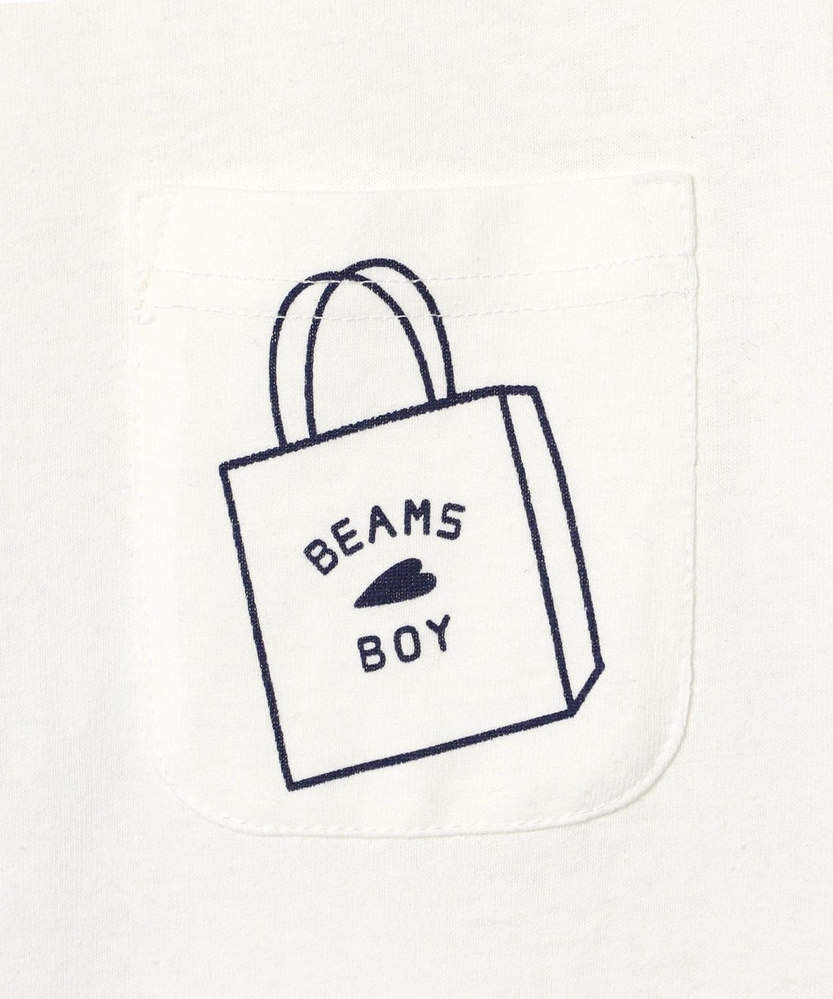 日本BEAMS BOY POCKET TEE