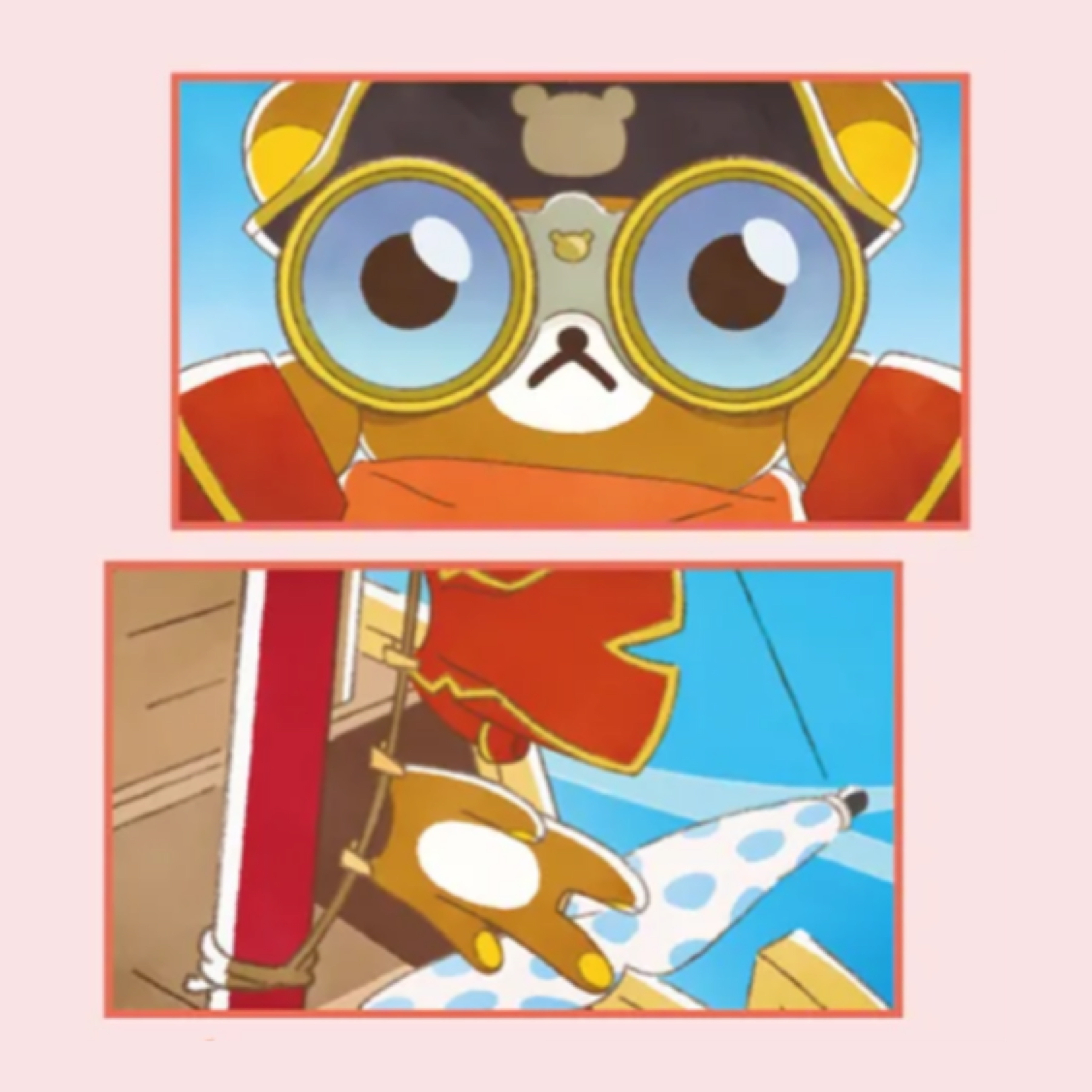 鬆弛熊 動畫限定 啡熊手玉套裝｜預訂