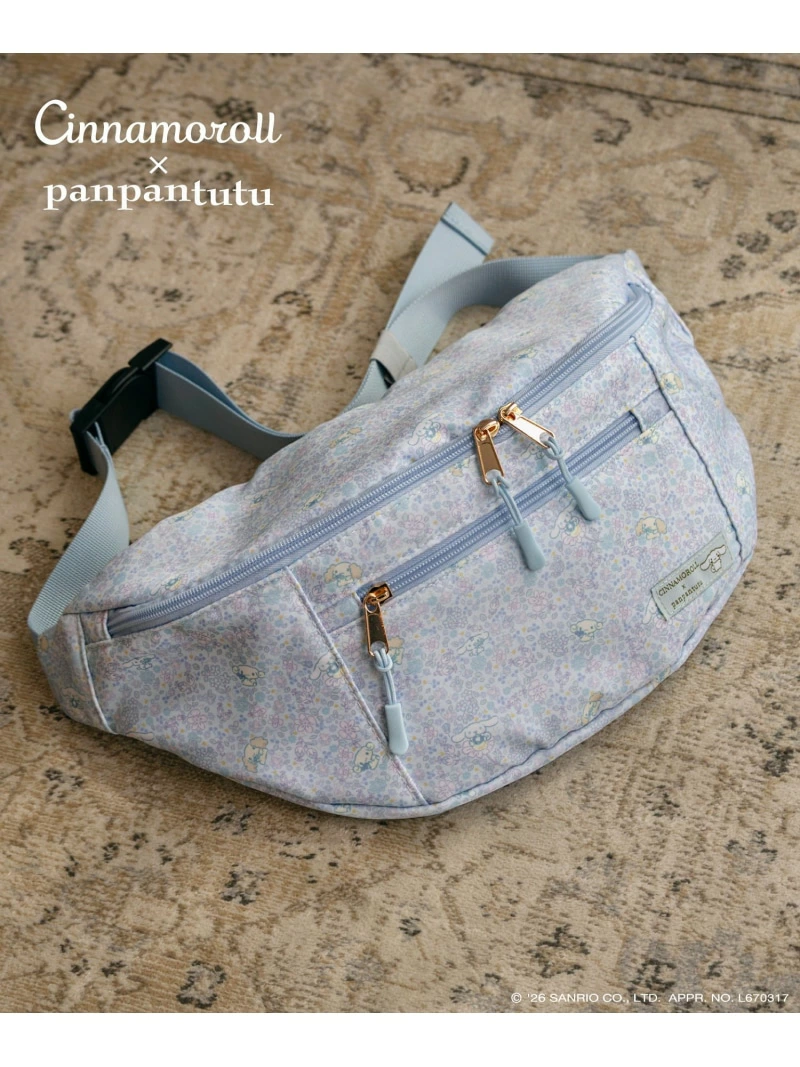 🆕【⭐訂購⭐】日本直送🇯🇵 🌀panpantutu x #Cinnamoroll 防水 #腰包🌀[ELFD-0193][260725]