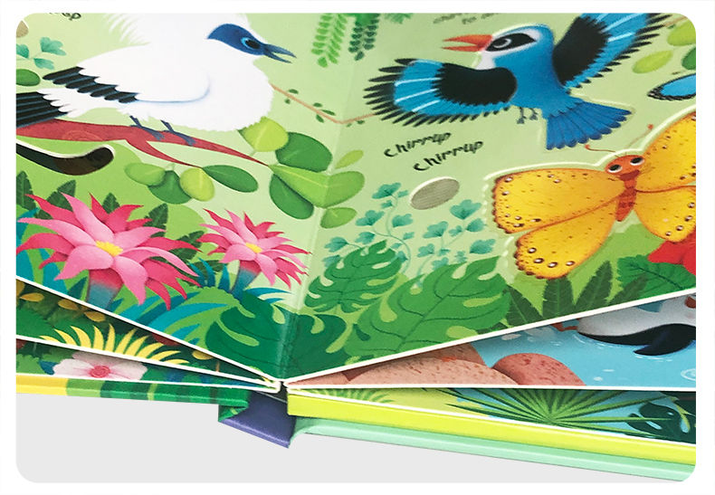 Usborne Zoo Sounds book動物園奇妙觸摸發聲書