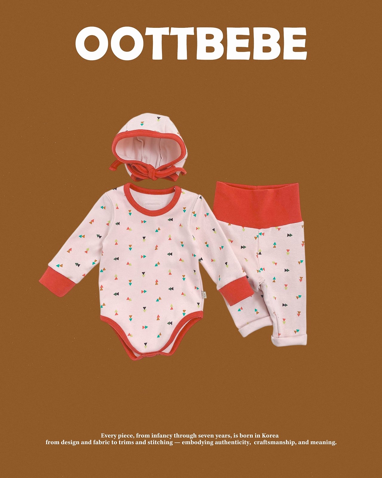 OOTT | Semone suit + bonet SET