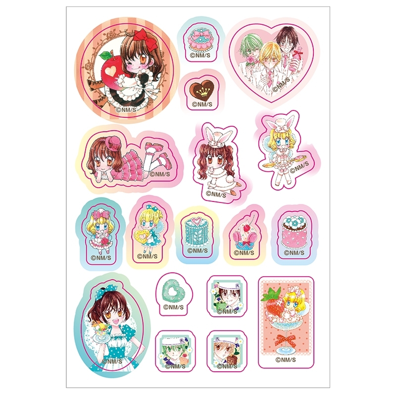 《Pre-Order》Puffy Aurora Sticker｜りぼん Ribbon Summer Greeting (26176-P）