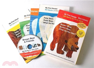 Brown Bear My First Reader Mini Library (4平裝+1CD)