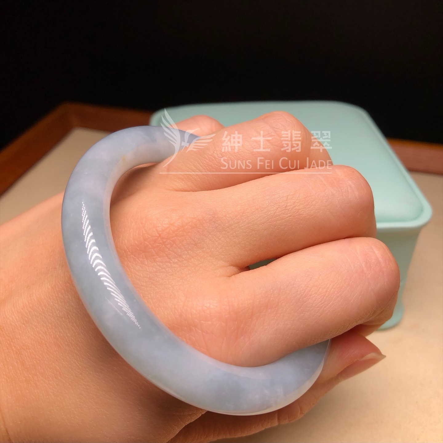 會卡白雲天圓鐲53.3mm C06104