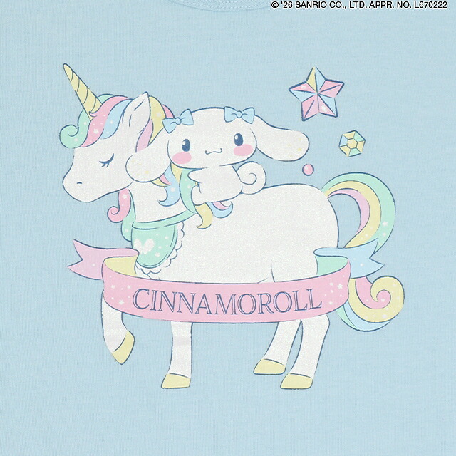 🆕【⭐訂購⭐】 🌀#Sanrio 獨角獸亮片印花 泡泡袖 長袖Tee［4款選］🌀[ELIA-0106][261015]