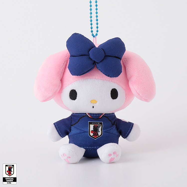日本預訂📍日本Sanrio x 日本國家足球隊造型系列 - 公仔吊飾 2026年8月下旬出貨
