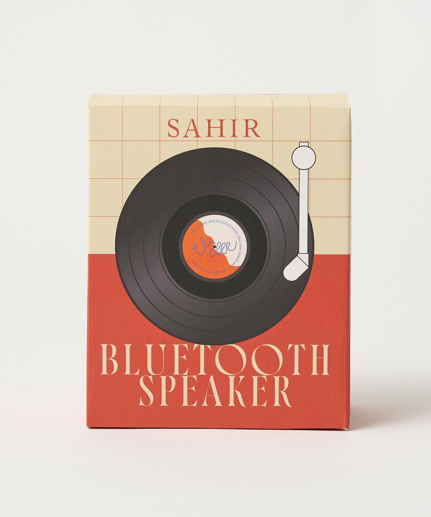 【預購】SAHIR 復古黑膠造型藍牙喇叭 5.3 - 帶時鐘及三段調光夜燈