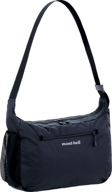 Montbell Pocketable Light Shoulder Bag M/Black 1123970
