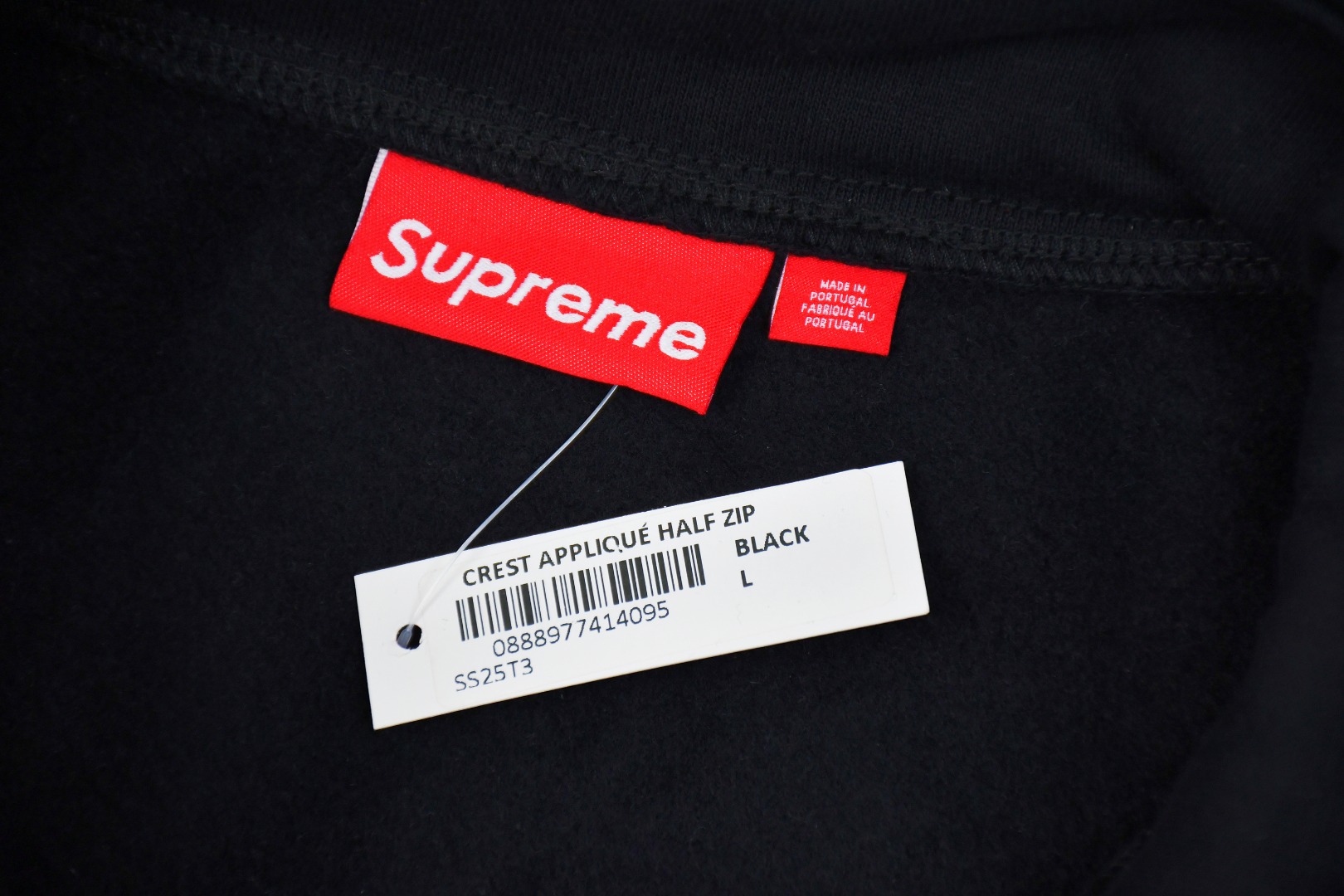 Supreme Collegiate Appliqué Zip Up Hooded Sweatshirt