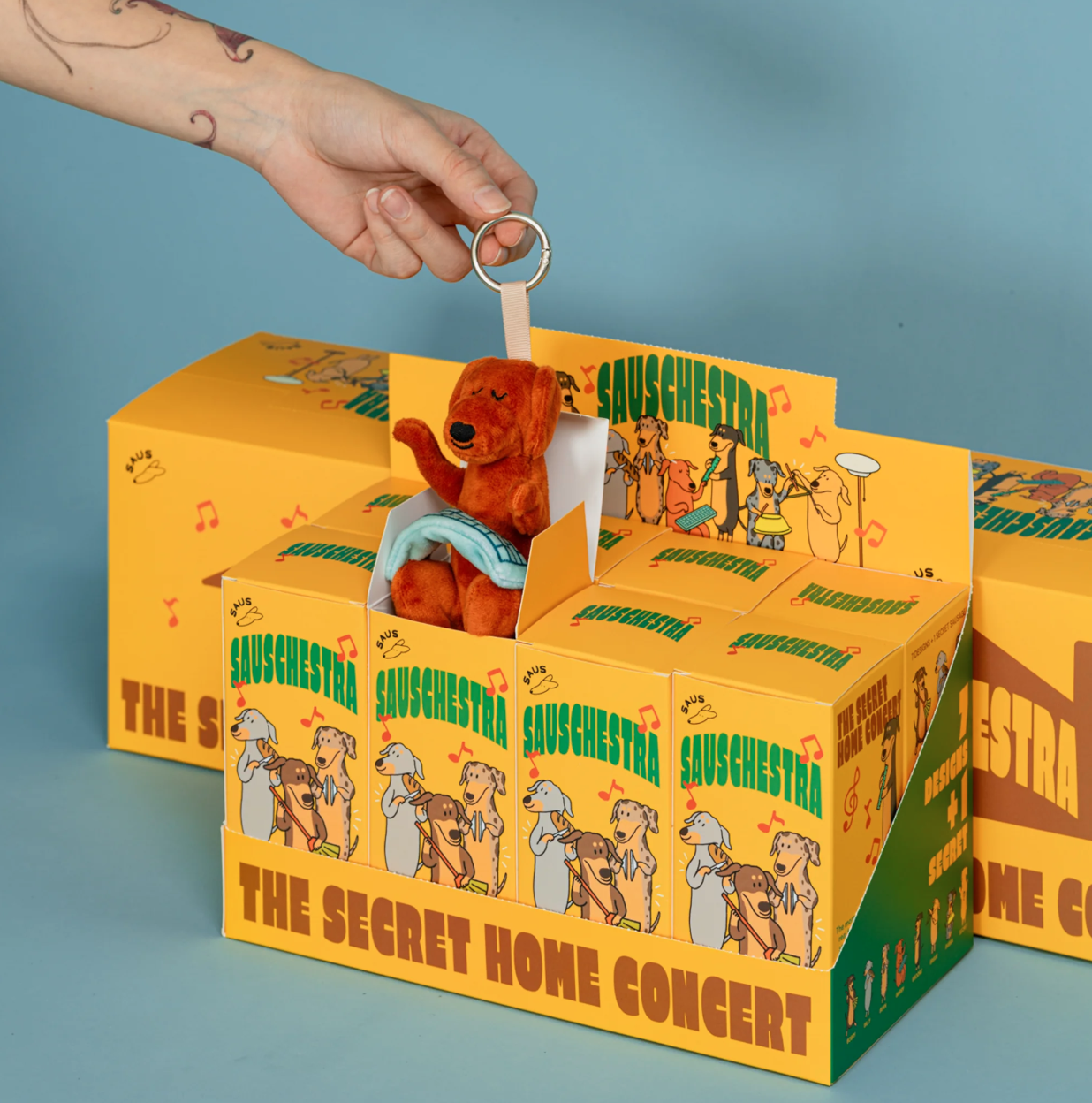 【預訂】泰國臘腸狗Cafe BENKOFF Sauschestra Mystery Box