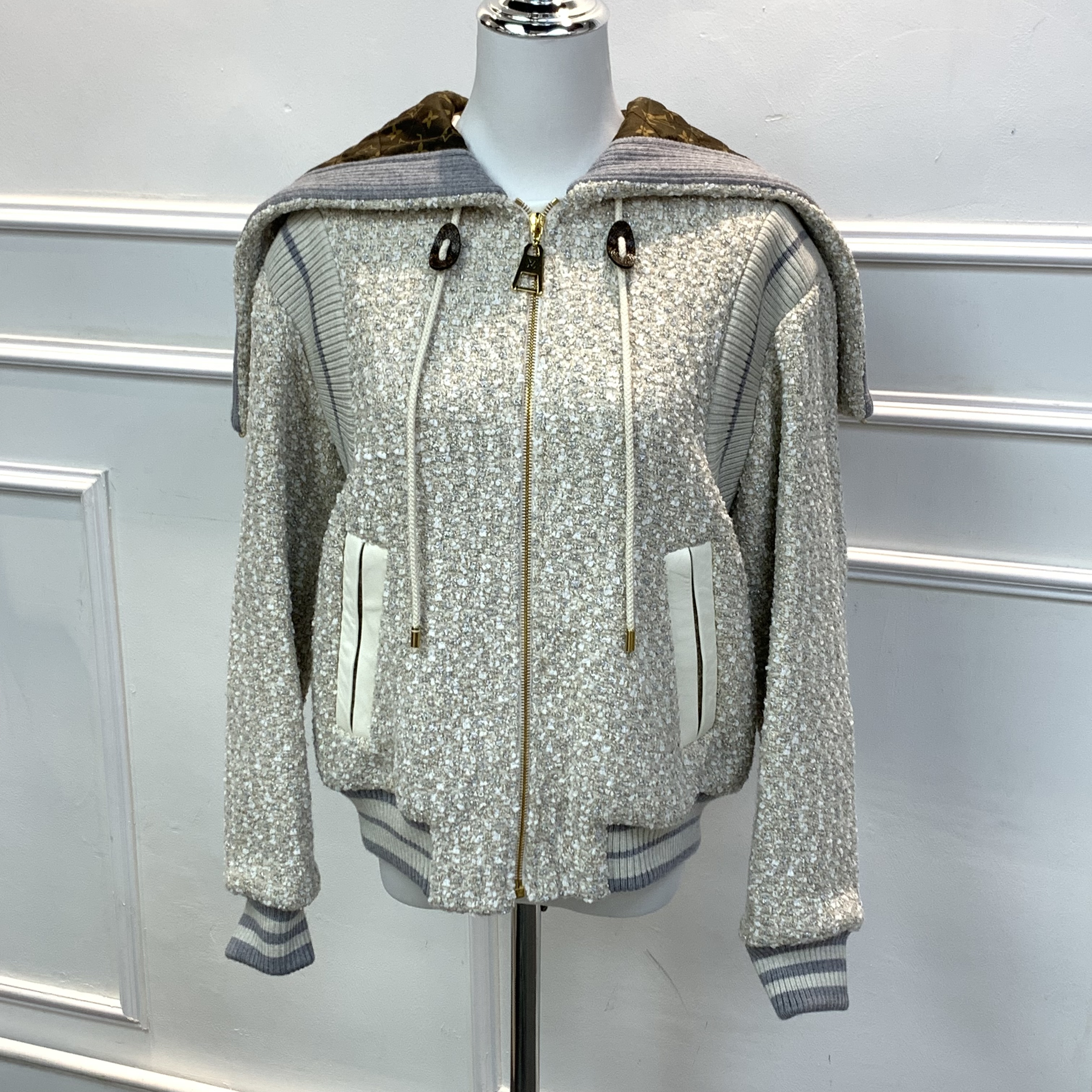 LV小香風外套棉服外套 劉亦菲同款❤️‍🔥