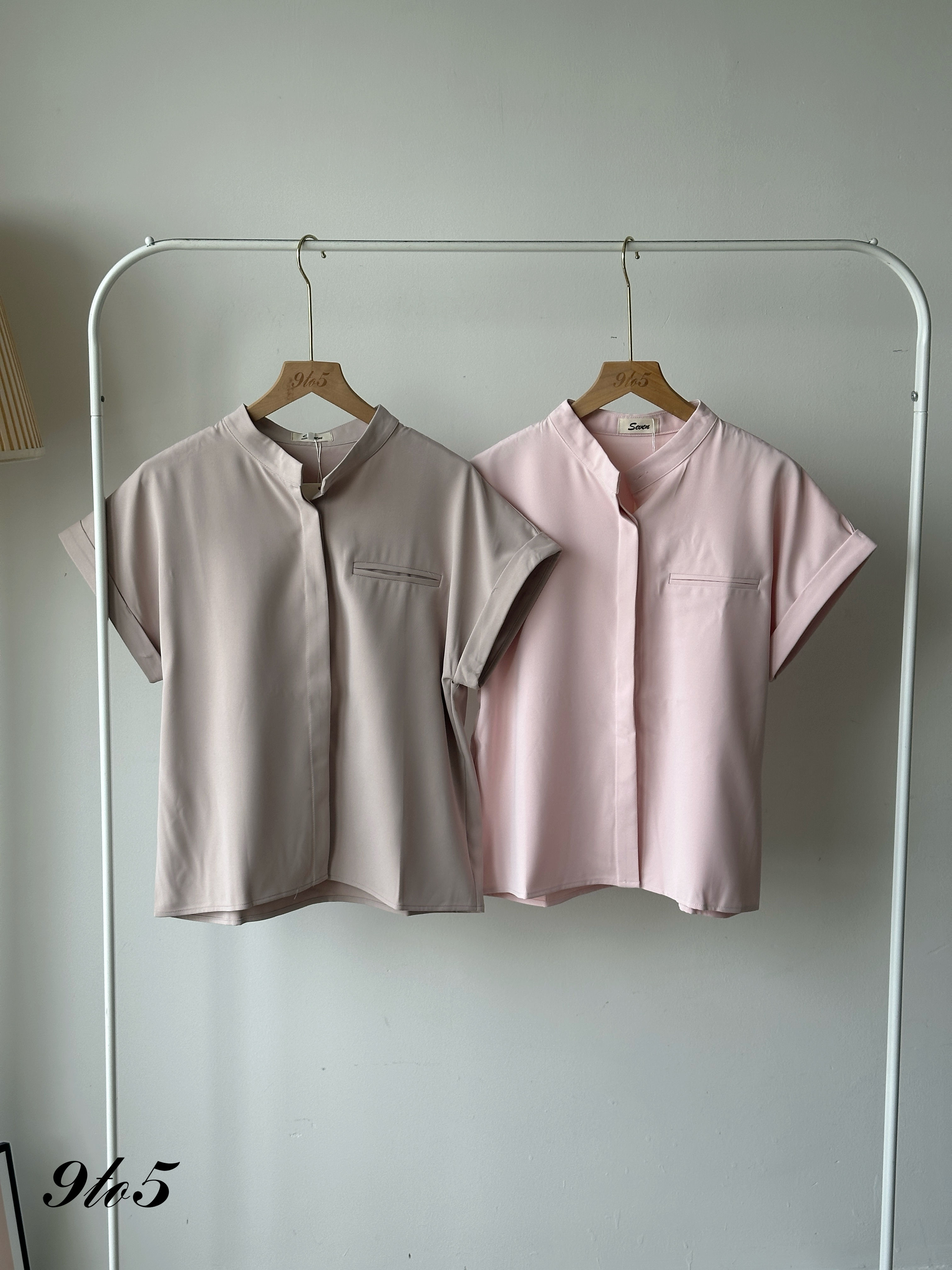 T4098 Cape Sleeve Shirt - 5 Colors 