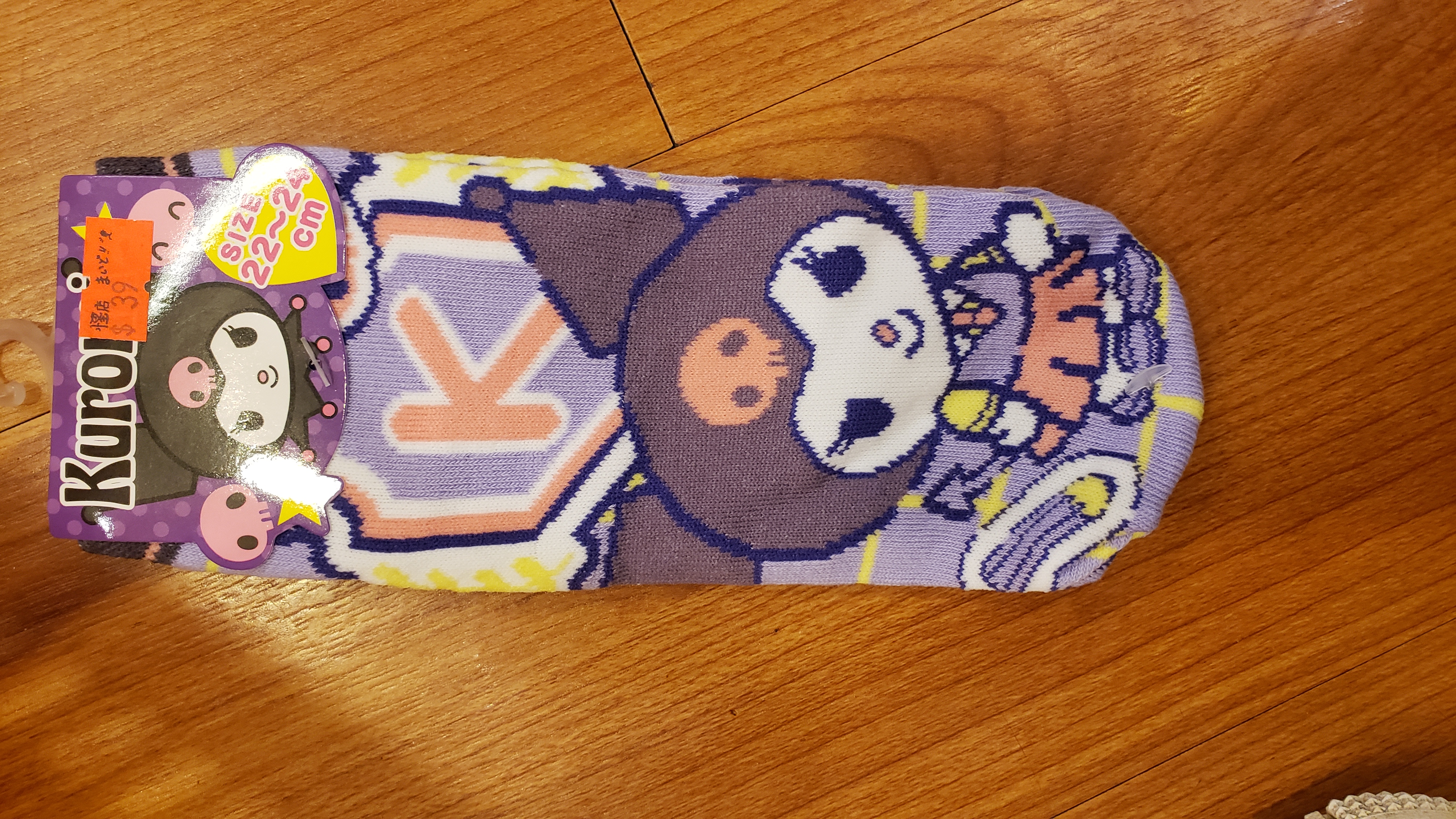 sanrio 襪（kuromi ）