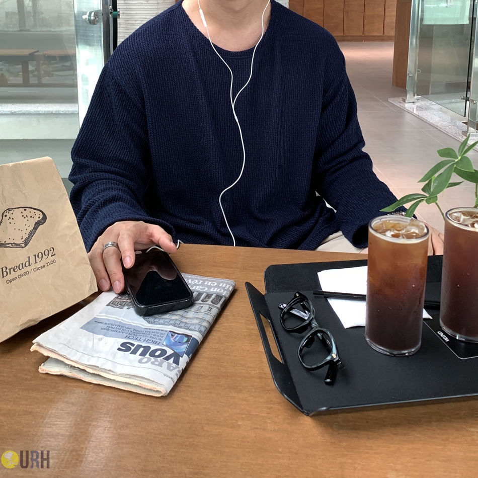 【100%保證韓國直送】Summer Waffle 鏤空微透乾爽鬆弛感寬鬆一字領針織長袖Tee 👕 [6 color] RL115098