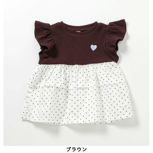 🆕【⭐訂購⭐】🇯🇵  日本直送🌀拼布分層 心心刺繡 荷葉袖 優雅 束腰上衣［5款選］🌀[ELCA-0296][260430]