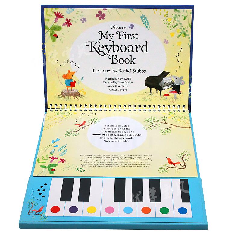 Usborne My First Keyboard Book 發聲書