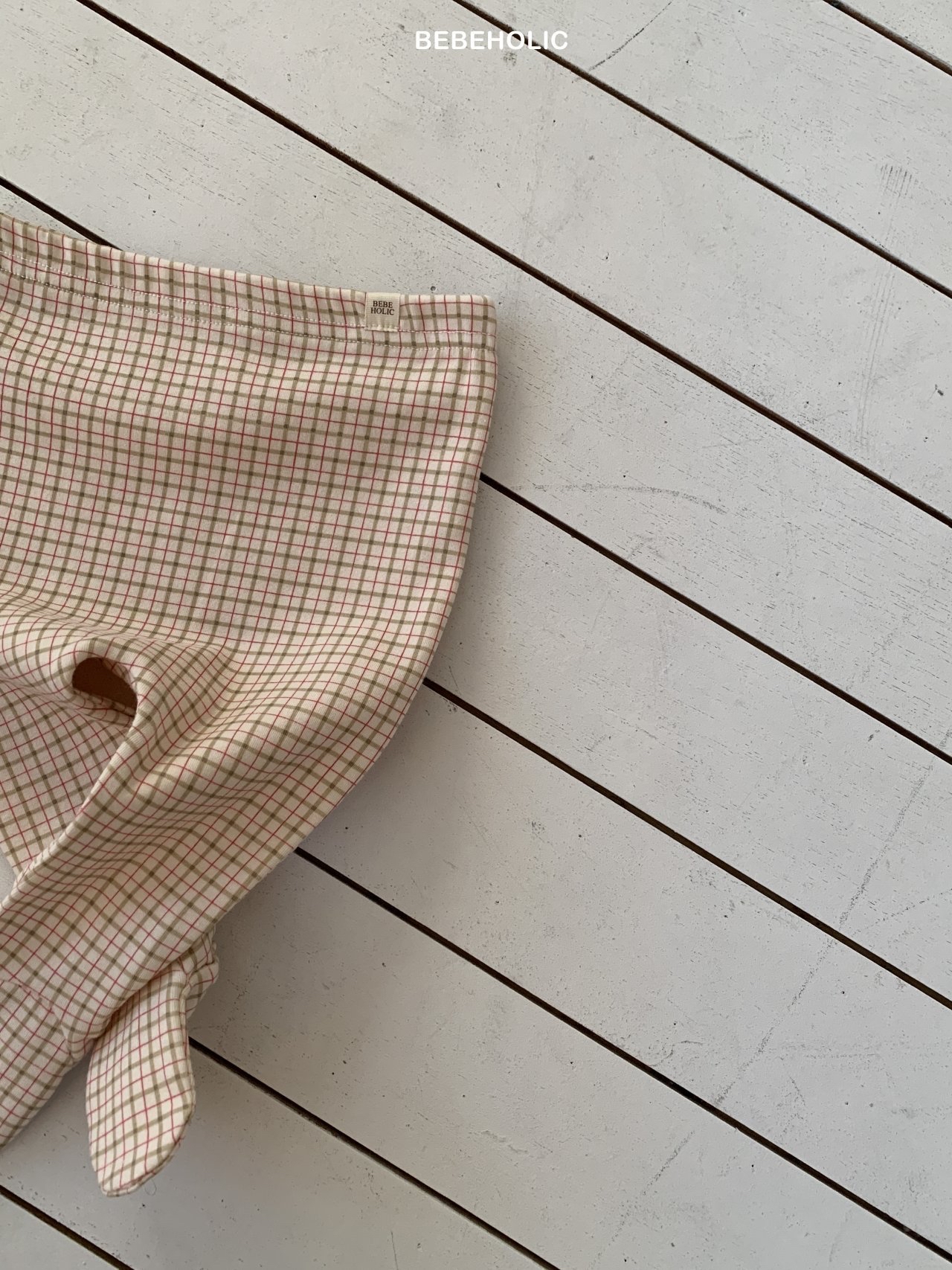 🌸預訂 韓國直送🌸🇰🇷BEBEHOLIC三色格紋包腳褲