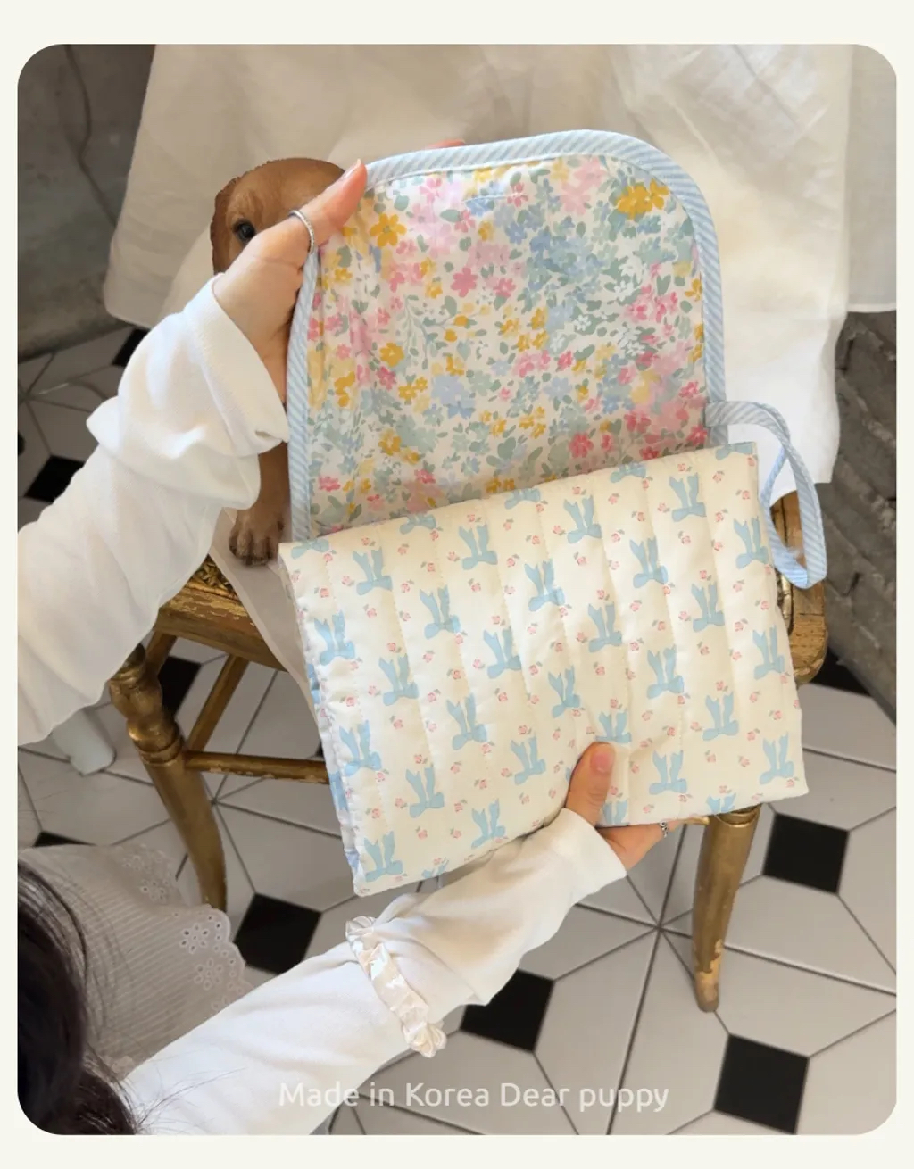 韓國🇰🇷 Dear Puppy 磁吸式手提外出墊