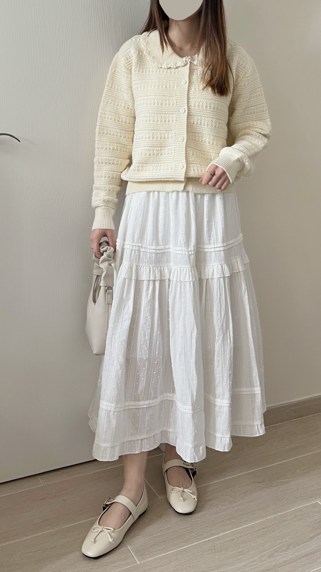 娃娃領甜美花紋上衣 可2穿 現貨